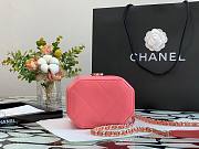 Chanel Lambskin Small Vanity Case AS2630 Pink - 4