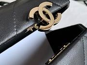 Chanel Lambskin Small Vanity Case AS2630 Black - 3