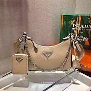 Prada Re-Edition 2005 Saffiano leather bag - silver | 1BH204 - 1