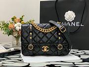 Chanel FlapBag Black Leather AS2696 - 1