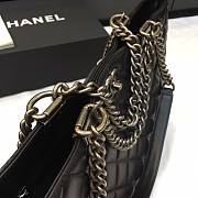Chanel Dallas Leather Shopping Bag Black - 4