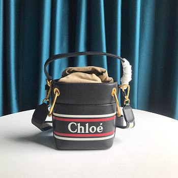 Chloe Roy Bucket Bag in Black