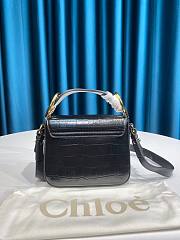 Chloe mini C bag in black - 3