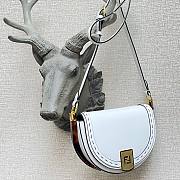 Fendi Moonlight crossbody bag in white - 3