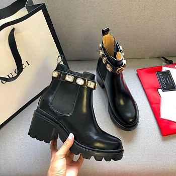 Gucci Leather ankle boot