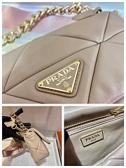 Prada System nappa leather patchwork bag in beige - 2