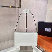 Prada Saffiano leather mini bag in white - 4