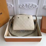 Louis Vuitton Montaigne Small White  - 5