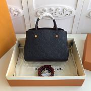 Louis Vuitton Montaigne Small Black - 4