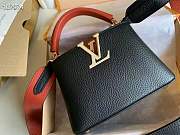 Louis Vuitton Capucines BB Red / Black  - 5