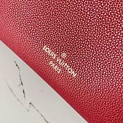 Louis Vuitton On My Side MM Red Leathers M53823 - 3