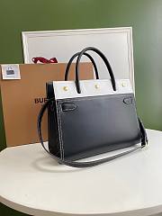 Burberry Leather Title Tote Bag - 3