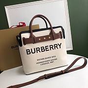 Burberry Leather Horseferry Tote Bag - 5