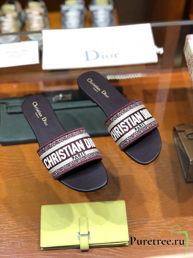 Dior Dway Slide Slippers - 1