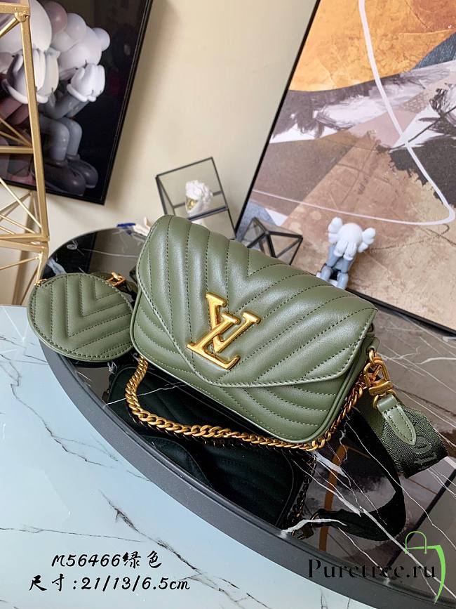 Louis Vuitton New Wave Multi Pochette in Green M56461 - 1