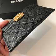 Chanel card holder in gold hardware - 6
