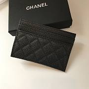 Chanel card holder in gold hardware - 4