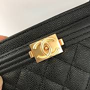 Chanel card holder in gold hardware - 2