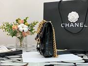 Chanel 19 case phone black leather - 4