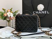Chanel Lambskin & Gold Metal Clutch with Chain AP2393 - 3