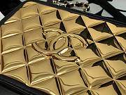 Chanel Lambskin & Gold Metal Clutch with Chain AP2393 - 2