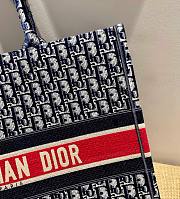 Dior Black Oblique Embroidery 41cm - 2