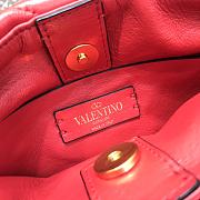 VALENTINO | Roman Stud Red Bag 520 In Nappa - 20×9×15cm - 6