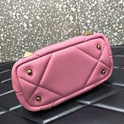 VALENTINO | Roman Stud Pink Bag 520 In Nappa - 20×9×15cm - 6