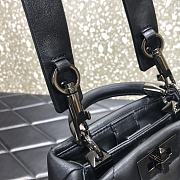 VALENTINO | Roman Stud Black Bag 520 In Nappa - 20×9×15cm - 6
