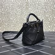 VALENTINO | Roman Stud Black Bag 520 In Nappa - 20×9×15cm - 5