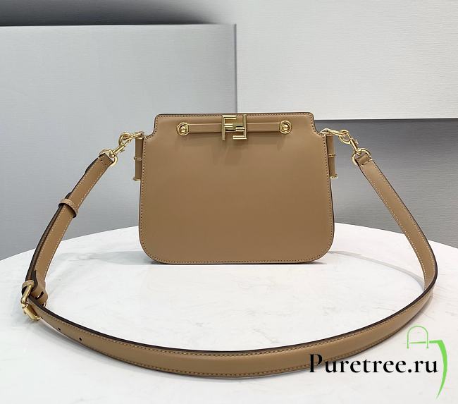 Fendi | TOUCH Beige leather bag - 8BT349 - 26.5 x 10 x 19cm - 1