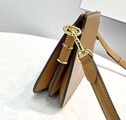 Fendi | TOUCH Brown leather bag - 8BT349 - 26.5 x 10 x 19cm - 5