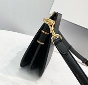 Fendi | TOUCH Black leather bag - 8BT349 - 26.5 x 10 x 19cm - 5