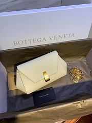 Bottega Veneta | Mini Angle In White - 19 x 13 x 8 cm - 1