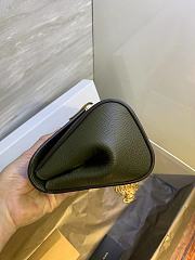 Bottega Veneta | Mini Angle In Green - 19 x 13 x 8 cm - 5