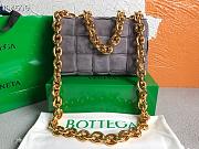 Bottega Veneta Chain Cassette Velvet Deep Grey | 631421 - 5