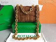 Bottega Veneta Chain Cassette Velvet Brown | 631421 - 2