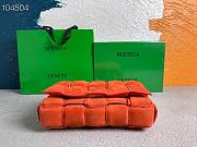 Bottega Veneta Chain Cassette Velvet Orange | 631421 - 5
