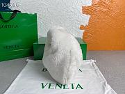Bottega Veneta | Mini Jodie White Bag - 680697 - 27 x 23 x 8cm - 2