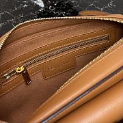 DIOR | Double Saddle Pouch Brown - S5668C - 19 x 10.5 x 5 cm - 6