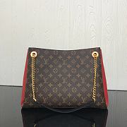 Louis Vuitton Surene MM Red handbag | M43772  - 1