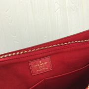 Louis Vuitton Surene MM Red handbag | M43772  - 4