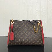 Louis Vuitton Surene MM Red handbag | M43772  - 3
