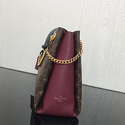 Louis Vuitton Surene MM Red Wine handbag | M43864 - 6