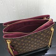 Louis Vuitton Surene MM Red Wine handbag | M43864 - 4