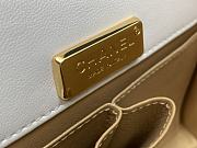 Chanel | Mini Flap bag White Gold Metal - AS2796 - 12.5 × 17.5 × 5.5 cm - 4