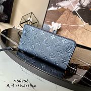 Louis Vuitton | ZIPPY WALLET Navy - M80958 - 19.5 x 10cm - 1