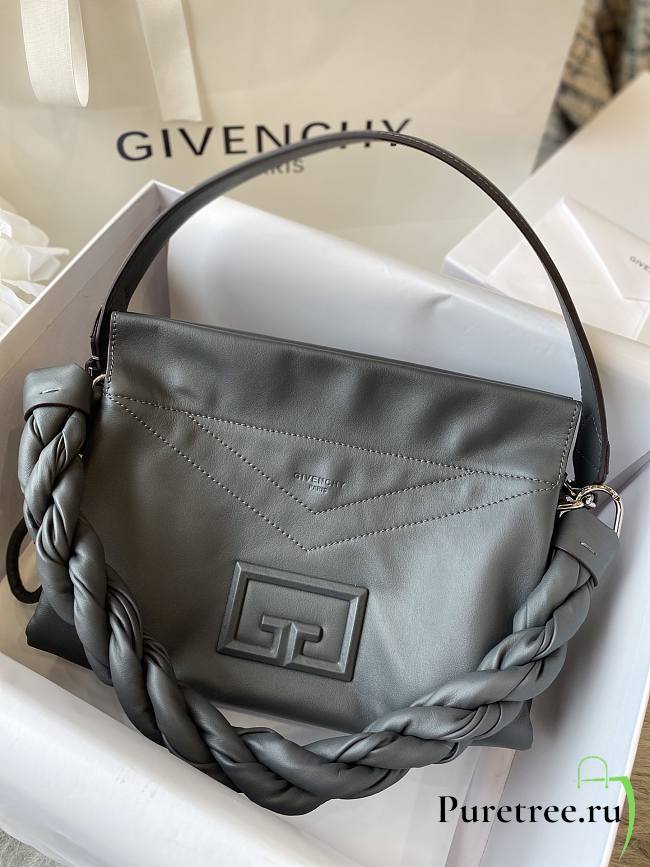 GIVENCHY | Medium ID93 Shoulder Bag In Gray - BB50E - 27x15x20cm - 1