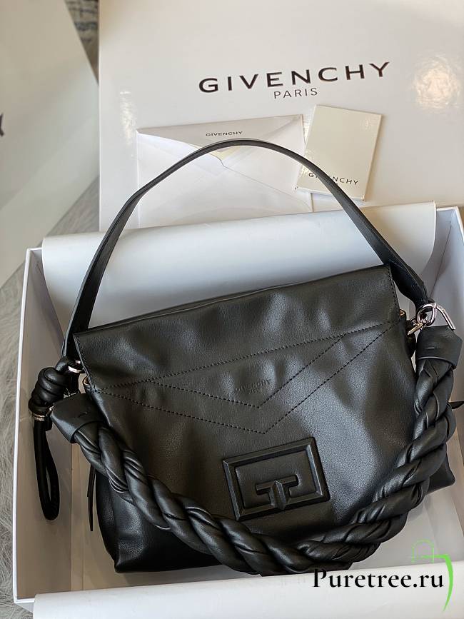 GIVENCHY | Medium ID93 Shoulder Bag In Black - BB50E - 27x15x20cm - 1