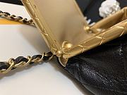 CHANEL | Lambskin Kiss-Lock Bag -  AS1886 - 15 x 22 x 9 cm - 6